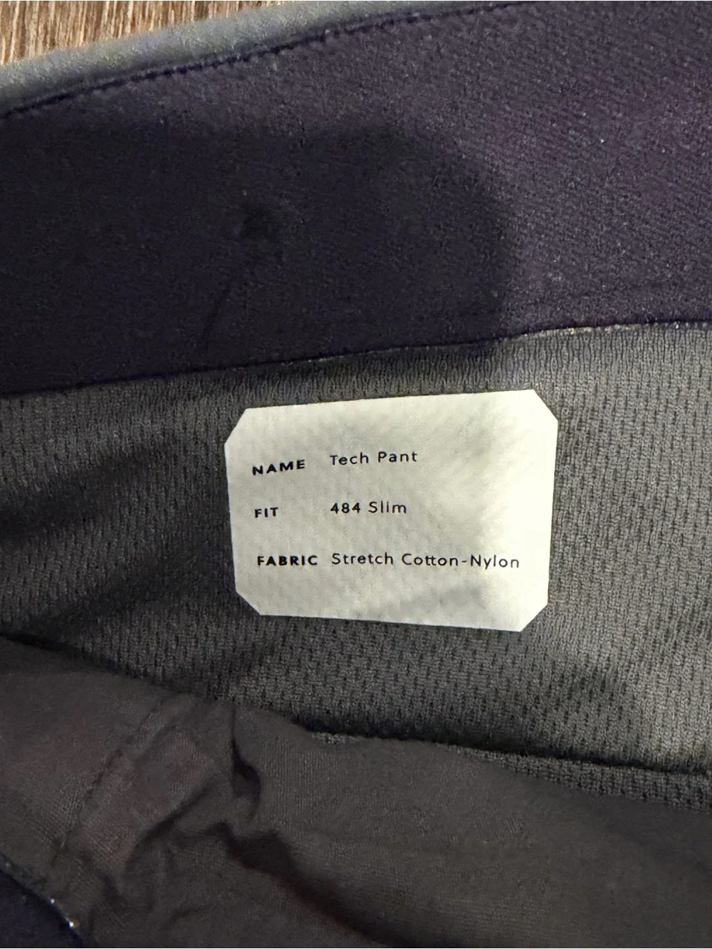 J. Crew 484 Slim-Fit Slate Blue Tech Pant